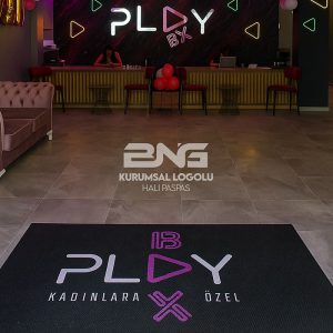PLAY STUDİO LOGOLU PASPAS 120X180 ÖLÇÜSÜNDE