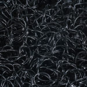 SİYAH RENK KIVIRCIK PASPAS KAYDIRMAZ